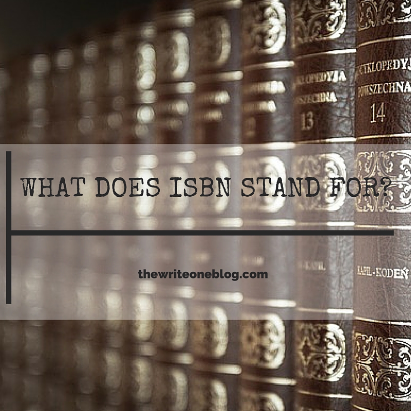 What Does ISBN Stand For?
