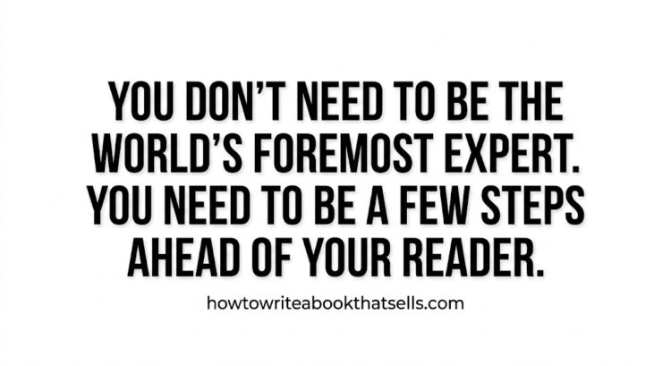 Overcoming imposter syndrome as a first-time nonfiction book author.